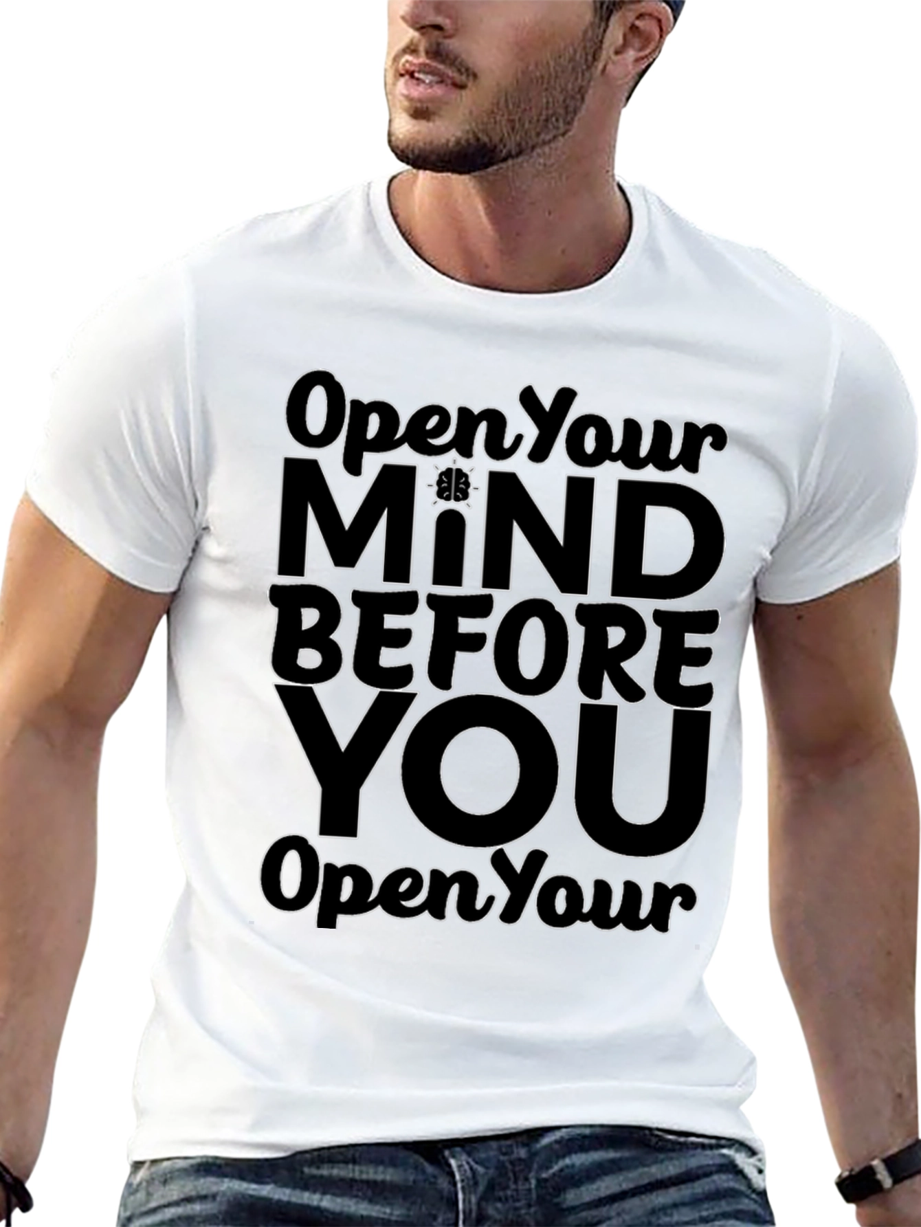 Open Your Mind Graphic T-Shirt