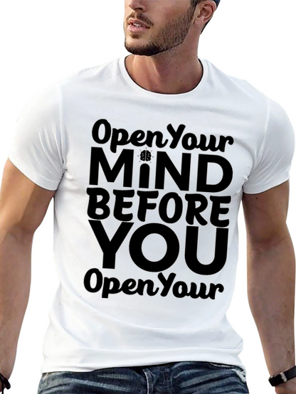Open Your Mind Graphic T-Shirt