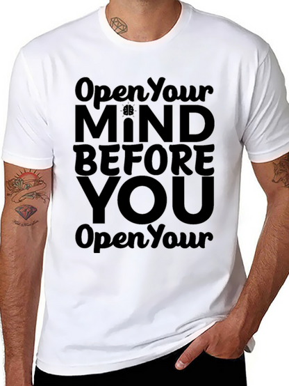 Open Your Mind Graphic T-Shirt