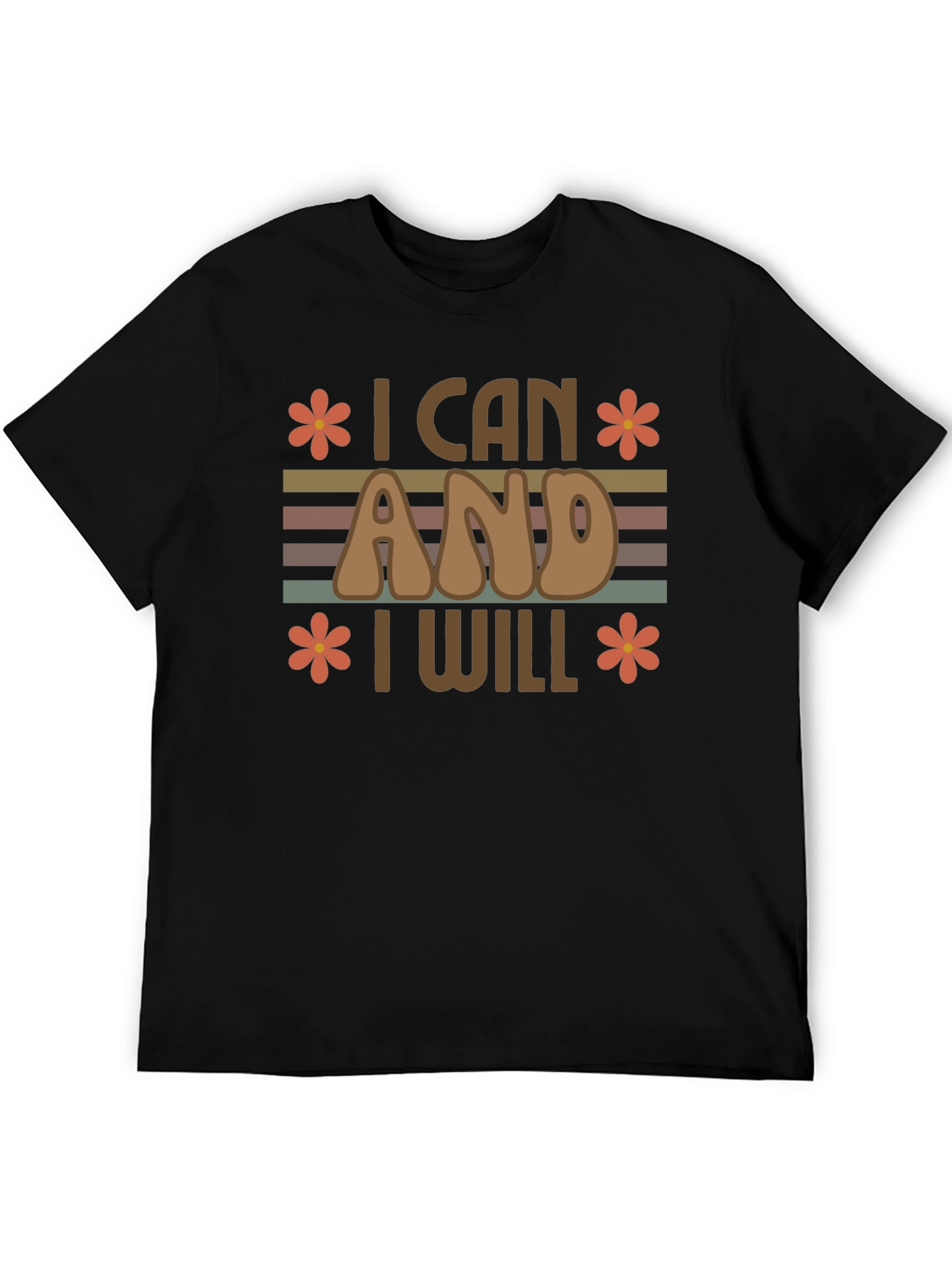 I Can And I Will Retro Graphic Tee