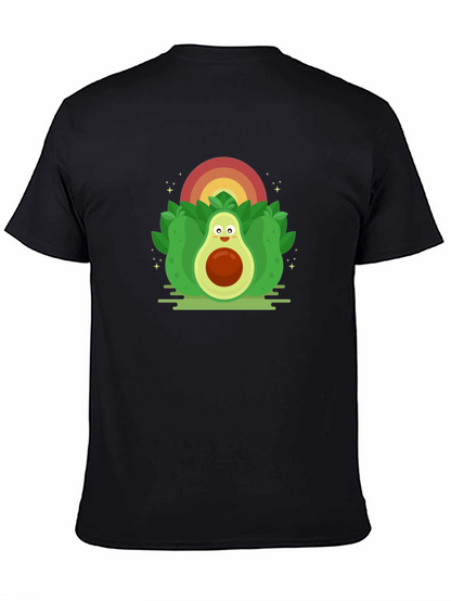 Avocado Rainbow Graphic T-Shirt