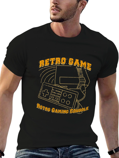 Retro Game Console T-Shirt - Black