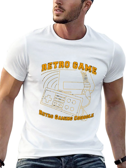 Retro Game Console T-Shirt - Black