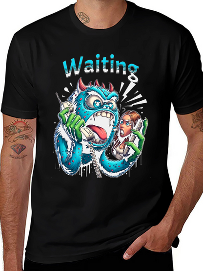 Waiting Monster Graphic Tee - Unisex