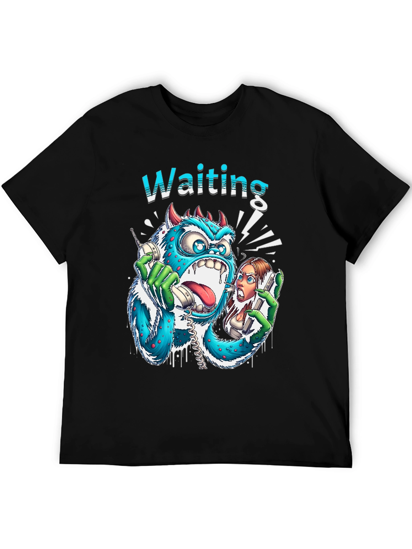 Waiting Monster Graphic Tee - Unisex
