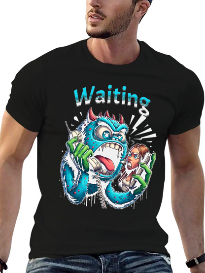 Waiting Monster Graphic Tee - Unisex
