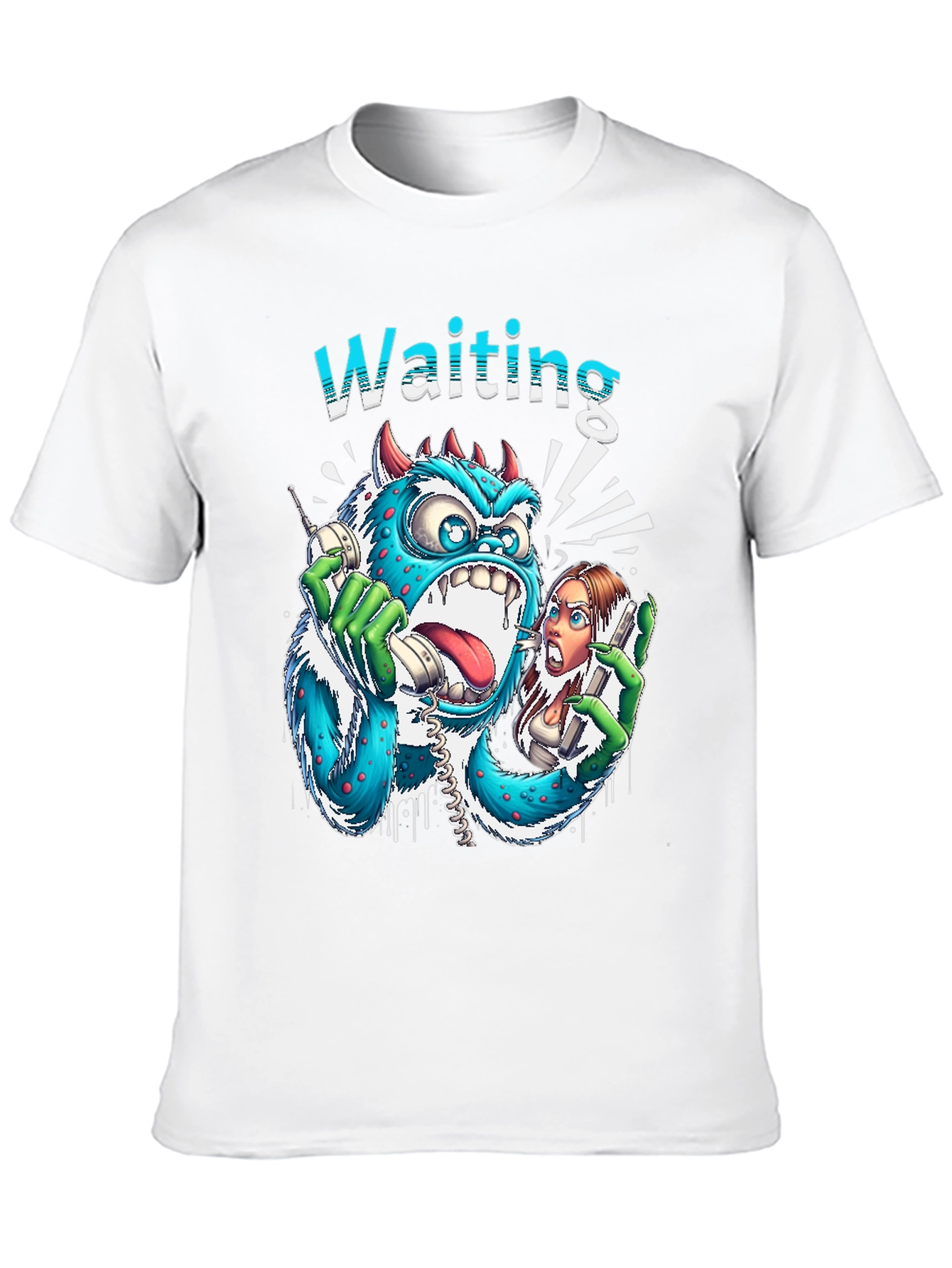 Waiting Monster Graphic Tee - Unisex