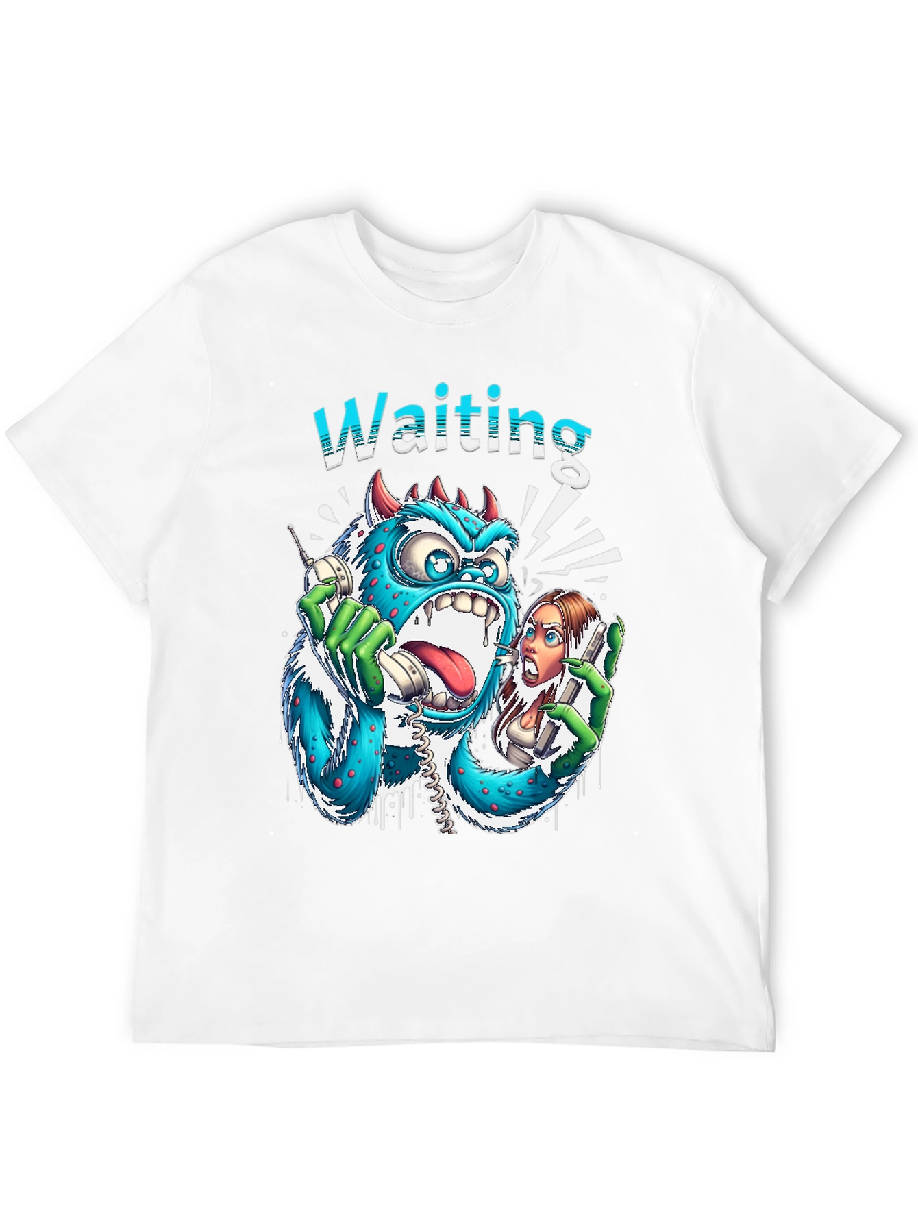 Waiting Monster Graphic Tee - Unisex