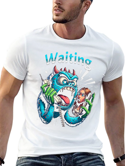 Waiting Monster Graphic Tee - Unisex