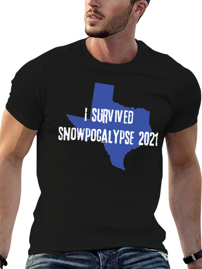 I Survived Snowpocalypse 2021 Texas T-Shirt