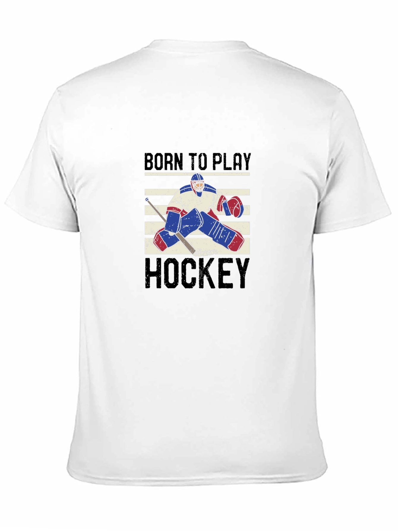 Born to Play Hockey Graphic T-Shirt