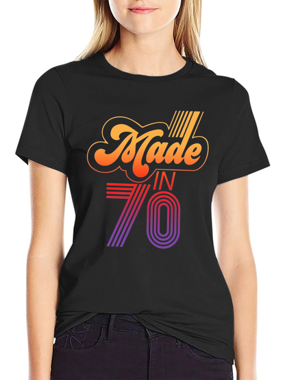 Retro Made in 70s Graphic T-Shirt