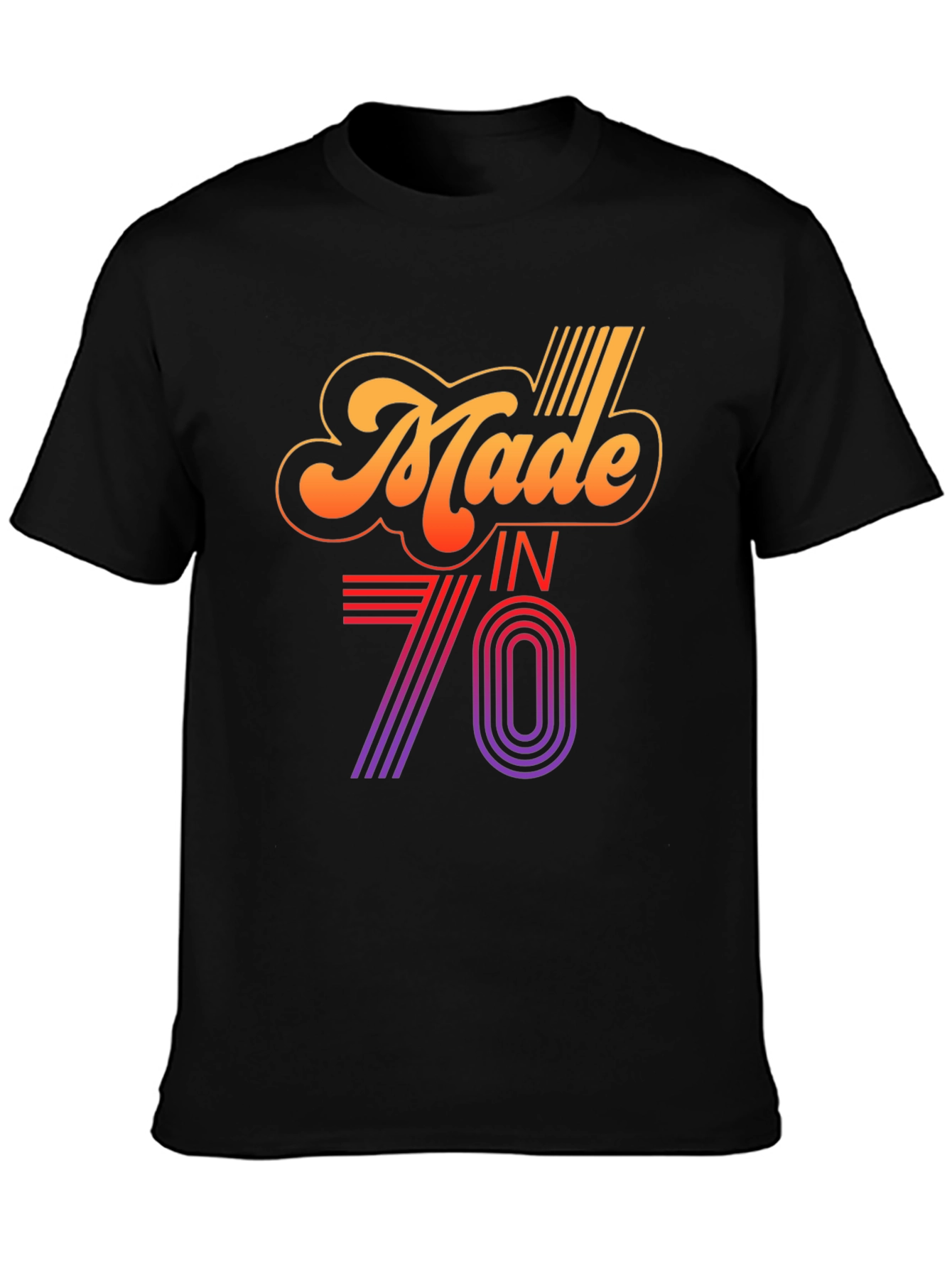 Retro Made in 70s Graphic T-Shirt