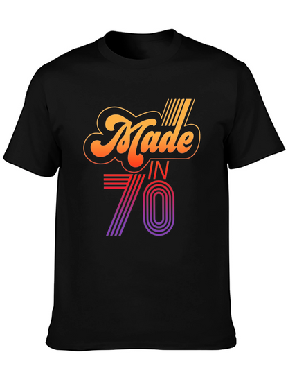 Retro Made in 70s Graphic T-Shirt