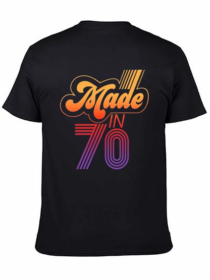 Retro Made in 70s Graphic T-Shirt