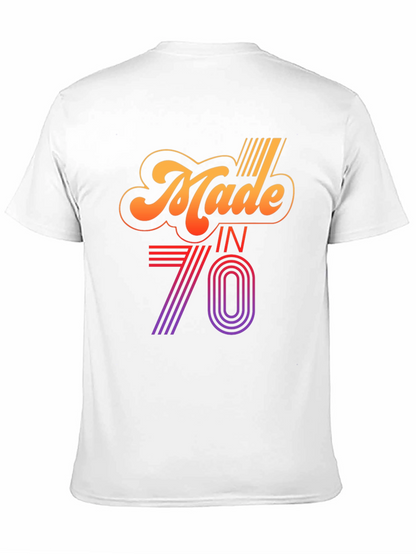 Retro Made in 70s Graphic T-Shirt