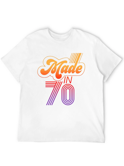 Retro Made in 70s Graphic T-Shirt