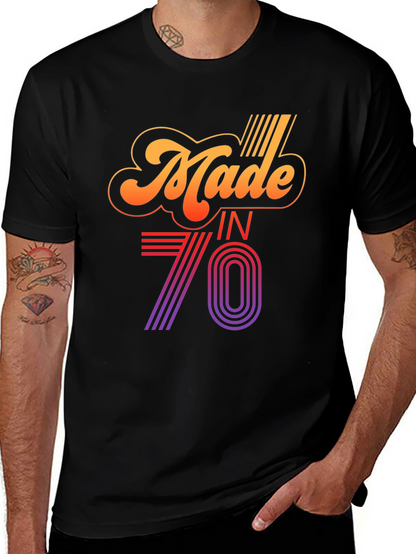 Retro Made in 70s Graphic T-Shirt