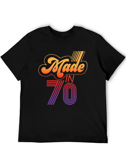Retro Made in 70s Graphic T-Shirt
