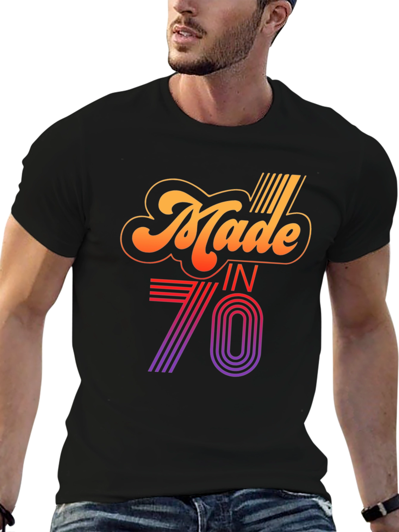 Retro Made in 70s Graphic T-Shirt