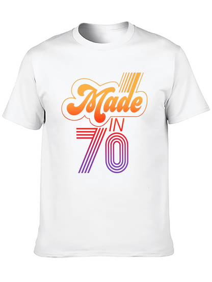 Retro Made in 70s Graphic T-Shirt