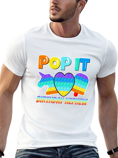Pop It Birthday Nephew T-Shirt