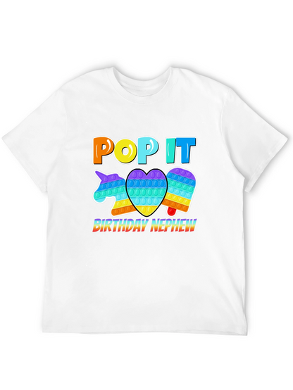Pop It Birthday Nephew T-Shirt