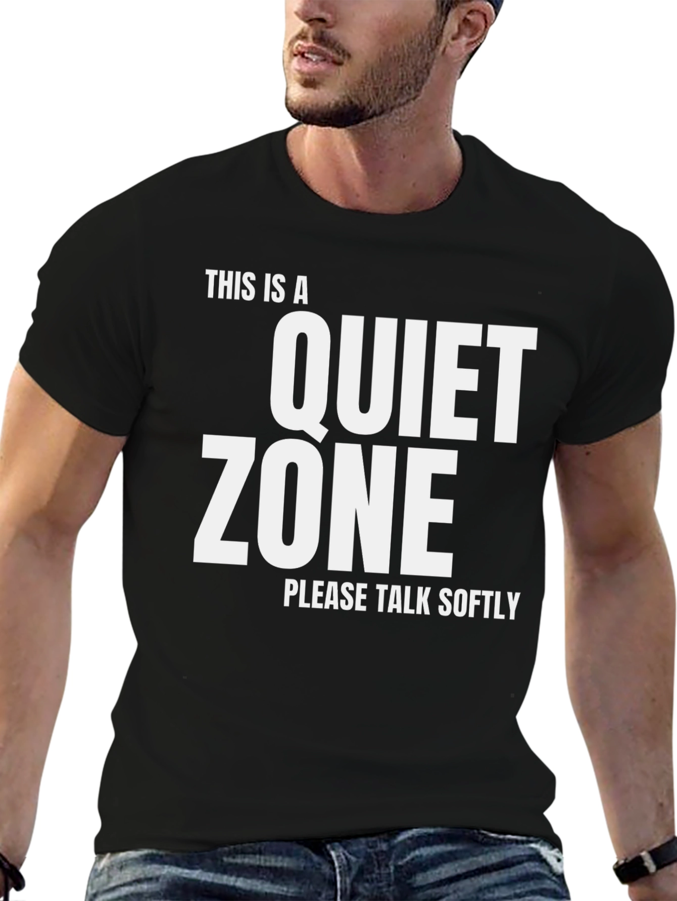 Quiet Zone Graphic Tee - Softly Spoken T-Shirt