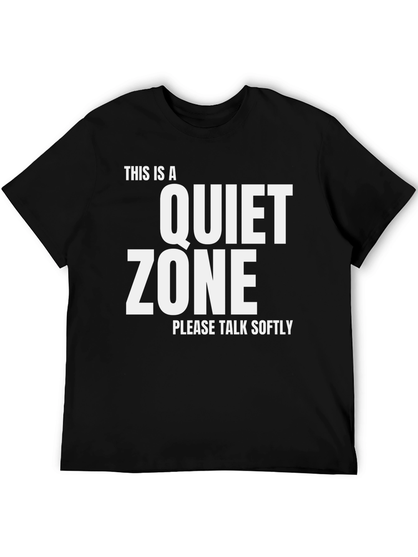 Quiet Zone Graphic Tee - Softly Spoken T-Shirt