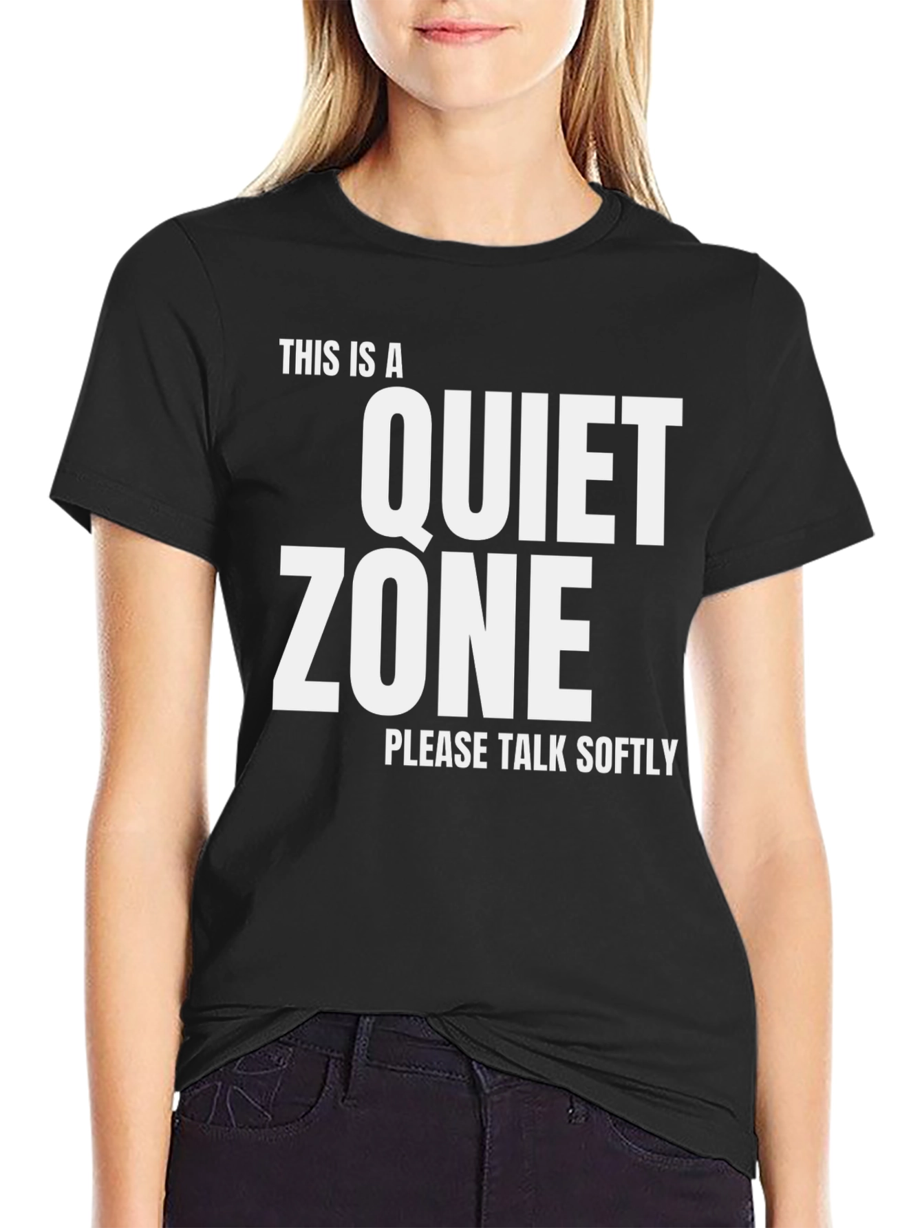 Quiet Zone Graphic Tee - Softly Spoken T-Shirt