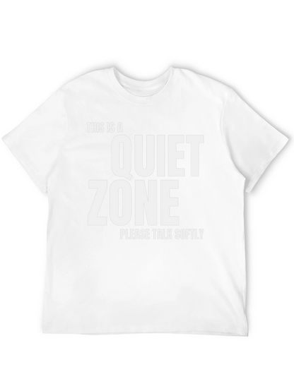 Quiet Zone Graphic Tee - Softly Spoken T-Shirt