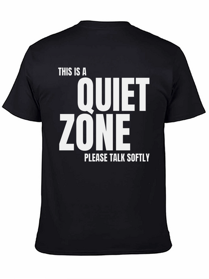 Quiet Zone Graphic Tee - Softly Spoken T-Shirt