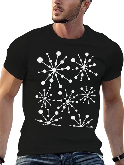 Retro Atomic Starburst T-Shirt - Mid Century Modern