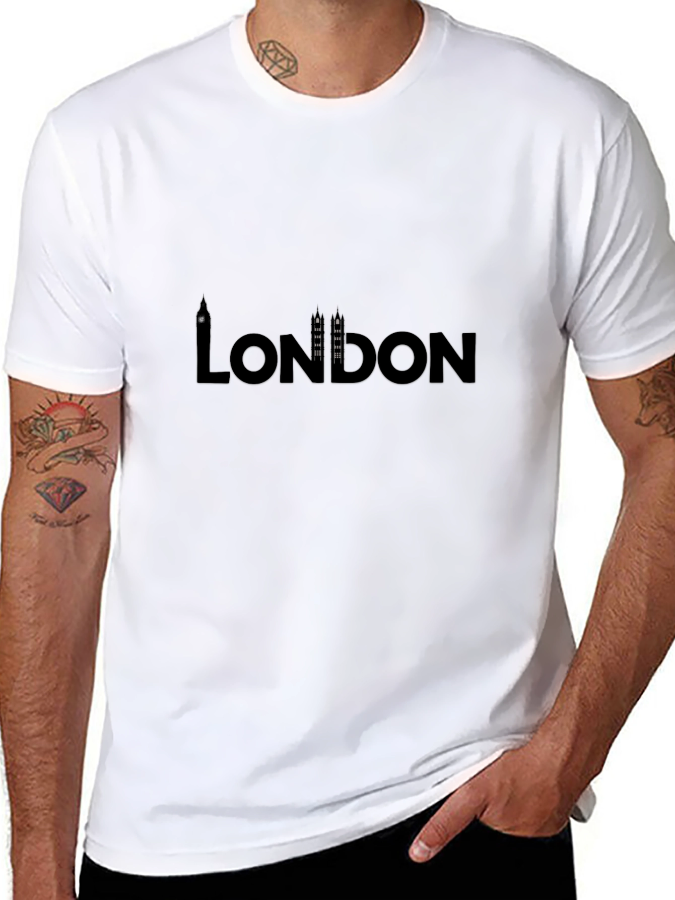 London Skyline Graphic T-Shirt