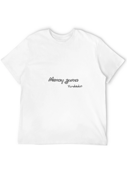 Money Game T-Shirt - Black Crew Neck Tee