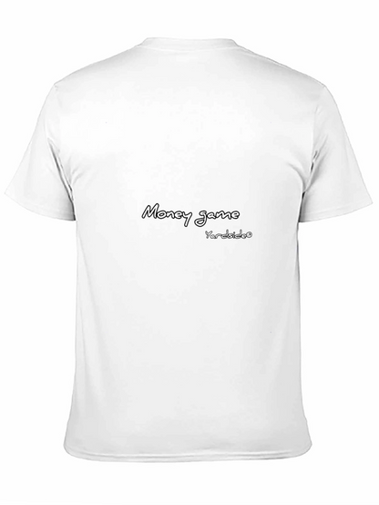 Money Game T-Shirt - Black Crew Neck Tee