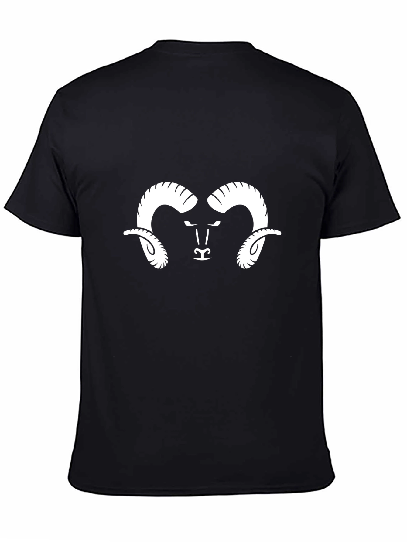 Ram Graphic Black T-Shirt