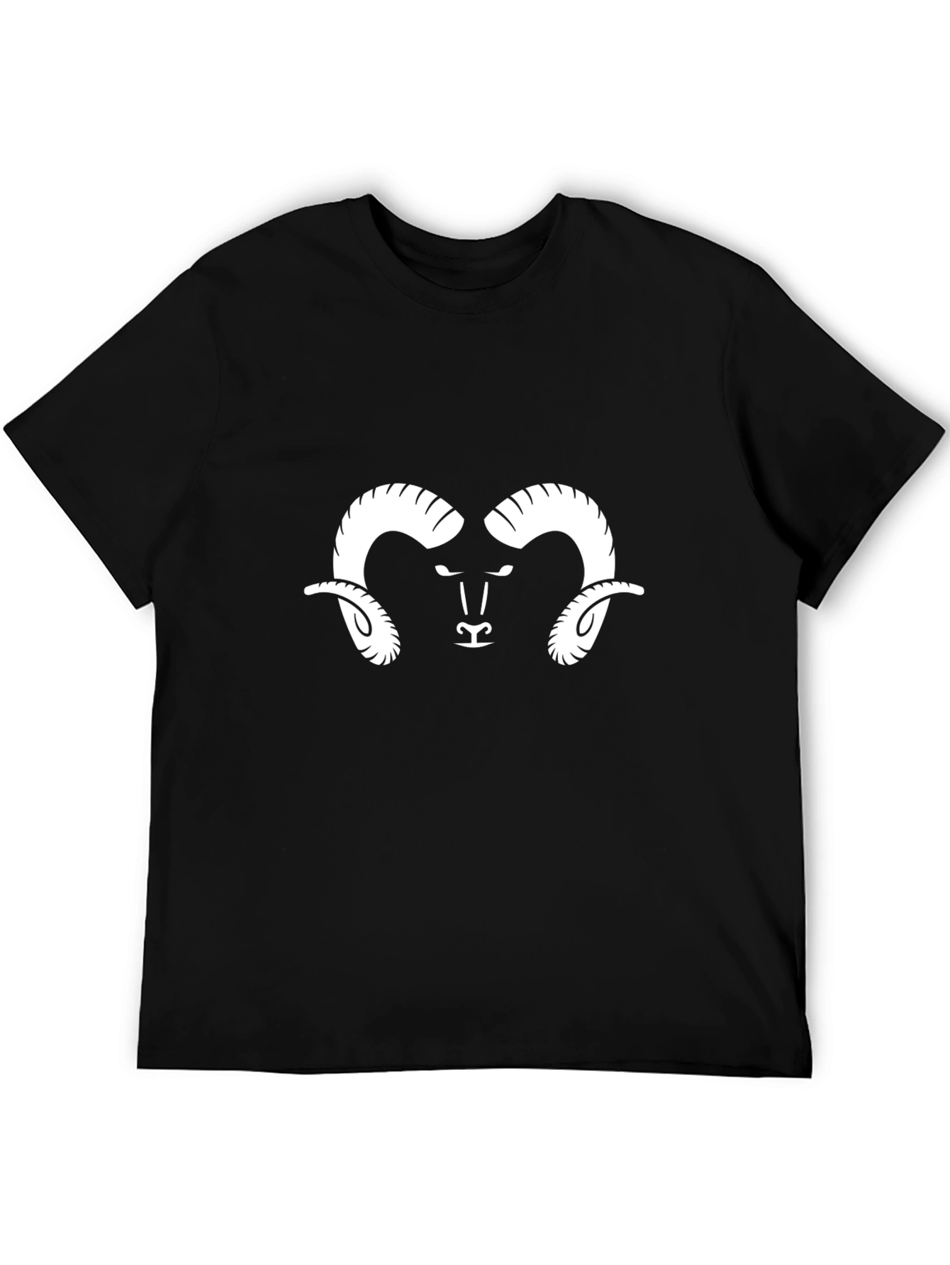 Ram Graphic Black T-Shirt