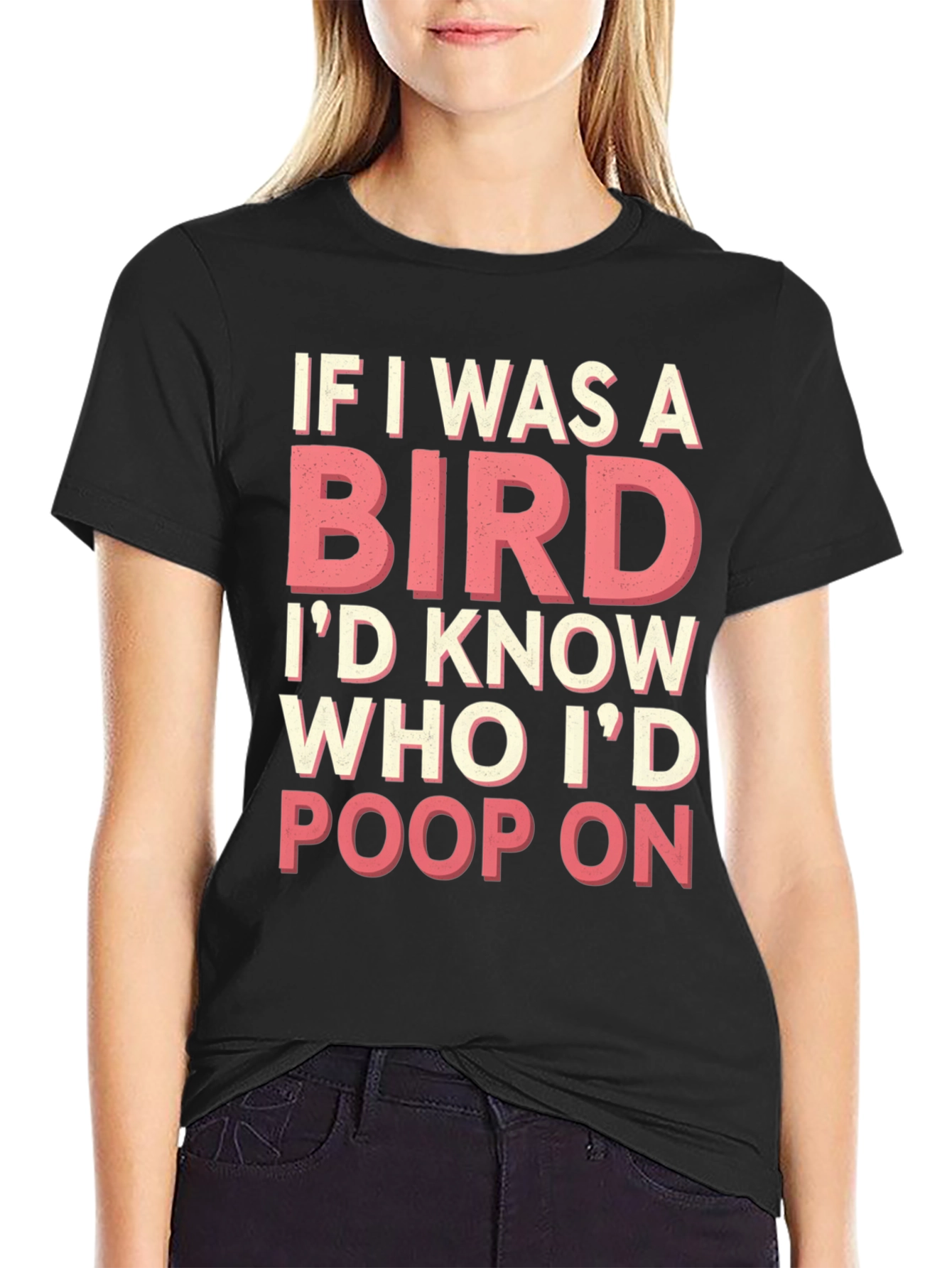 If I Was a Bird T-Shirt Funny Novelty