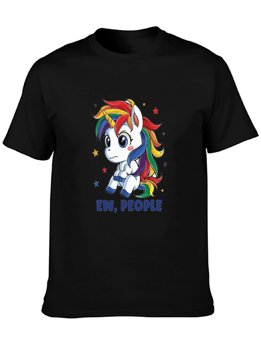 Ew People Unicorn Graphic Tee