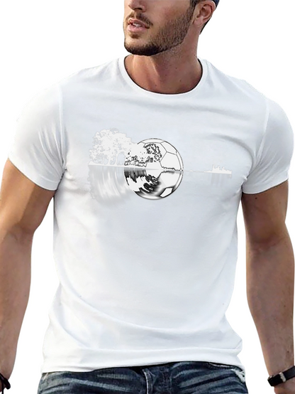 Soccer Nature Graphic T-Shirt