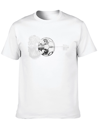 Soccer Nature Graphic T-Shirt