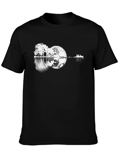 Soccer Nature Graphic T-Shirt