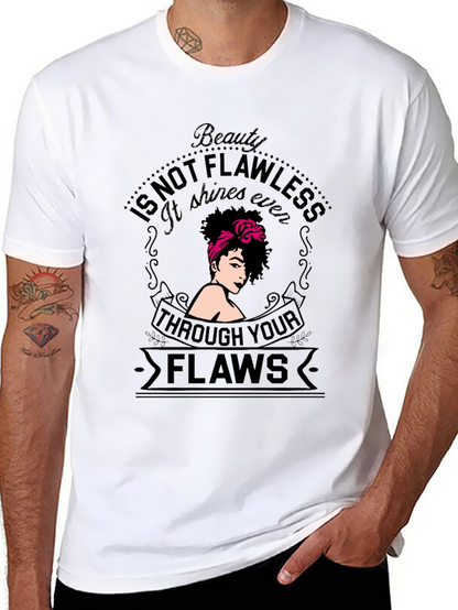 Beauty Not Flawless Graphic T-Shirt