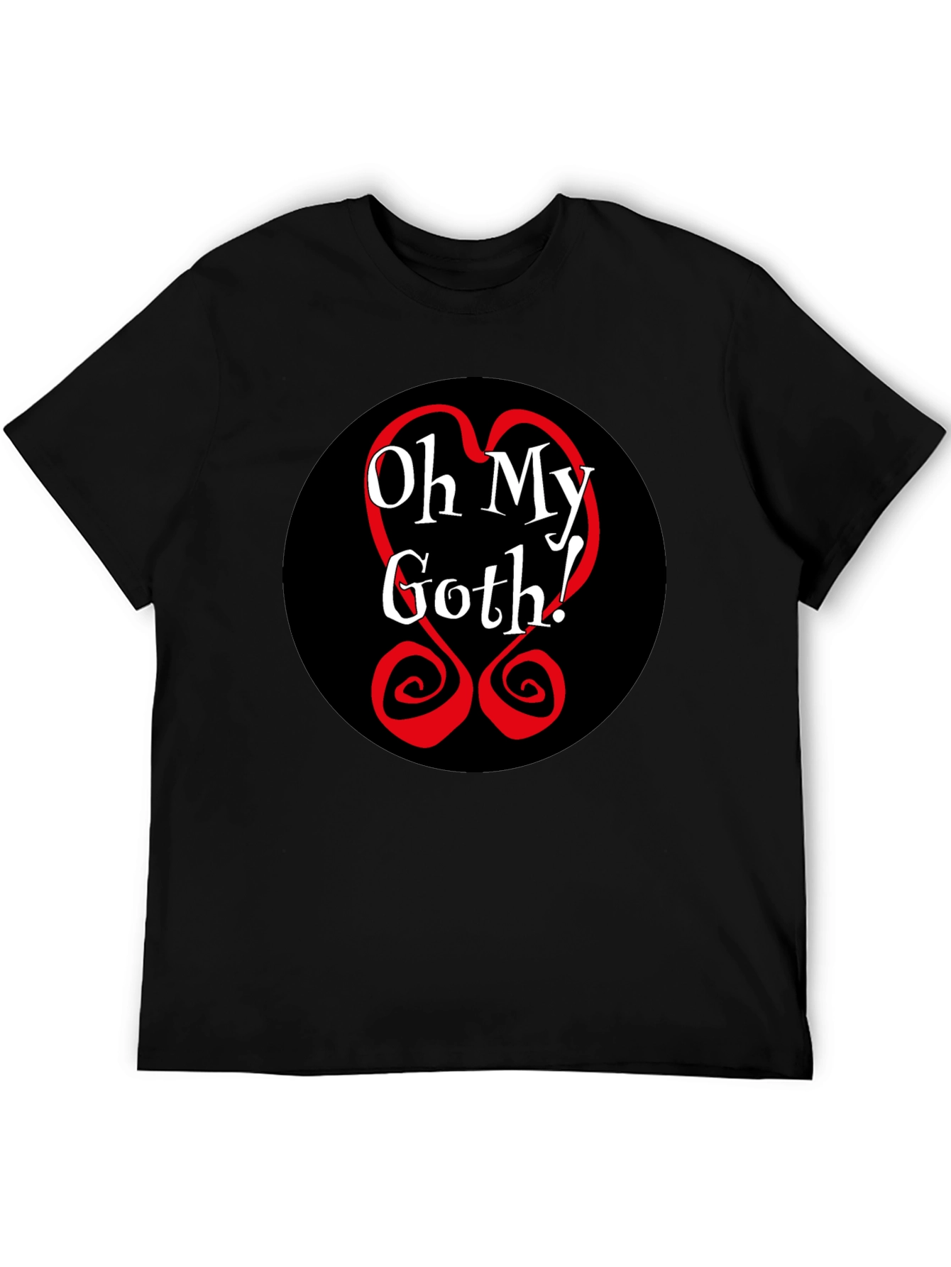 Oh My Goth! Black Tee - Bold Graphic T-Shirt