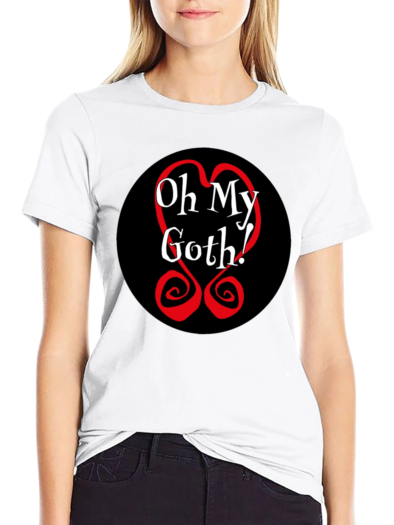 Oh My Goth! Black Tee - Bold Graphic T-Shirt