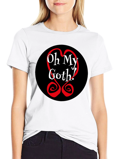 Oh My Goth! Black Tee - Bold Graphic T-Shirt