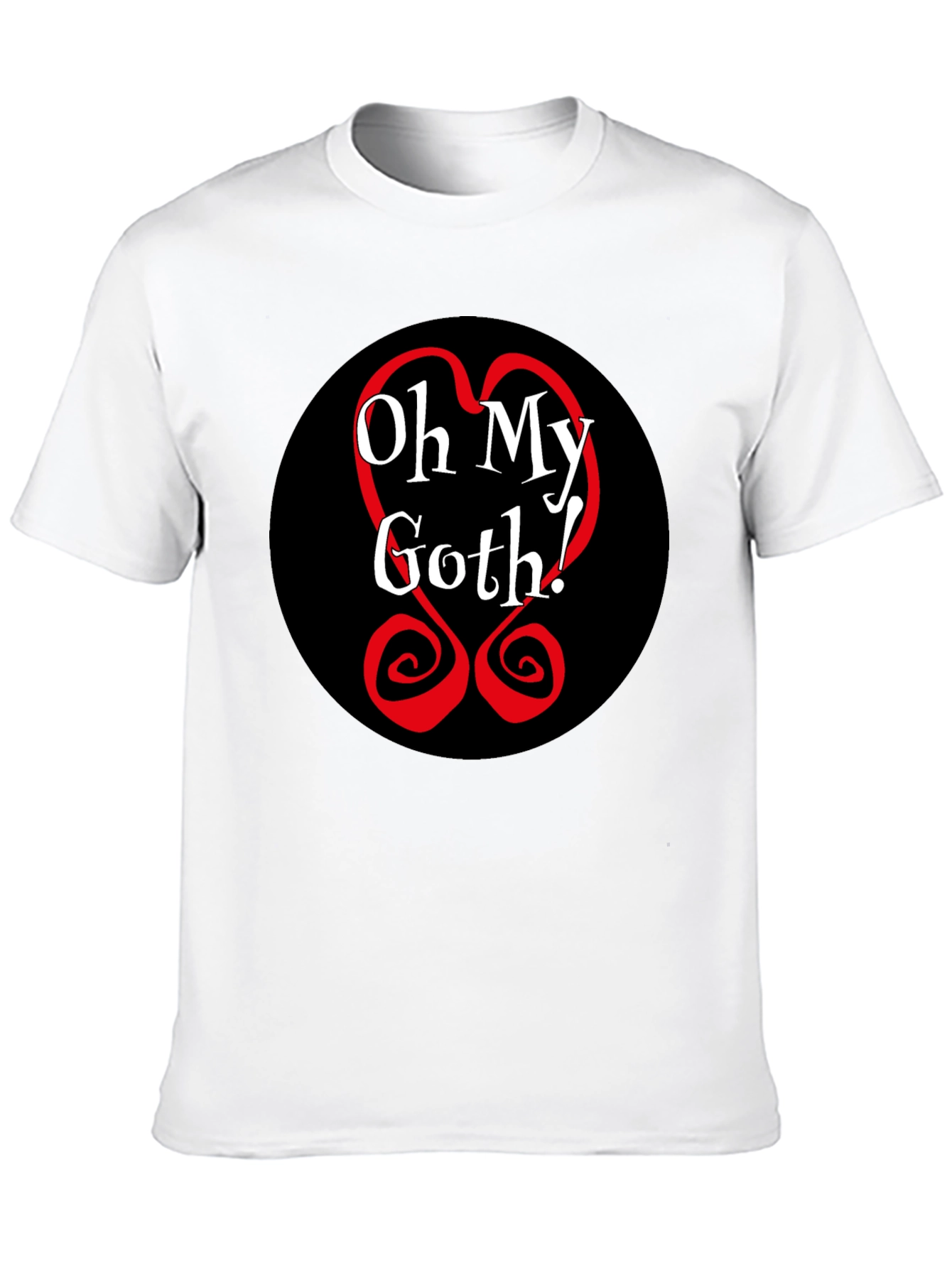Oh My Goth! Black Tee - Bold Graphic T-Shirt