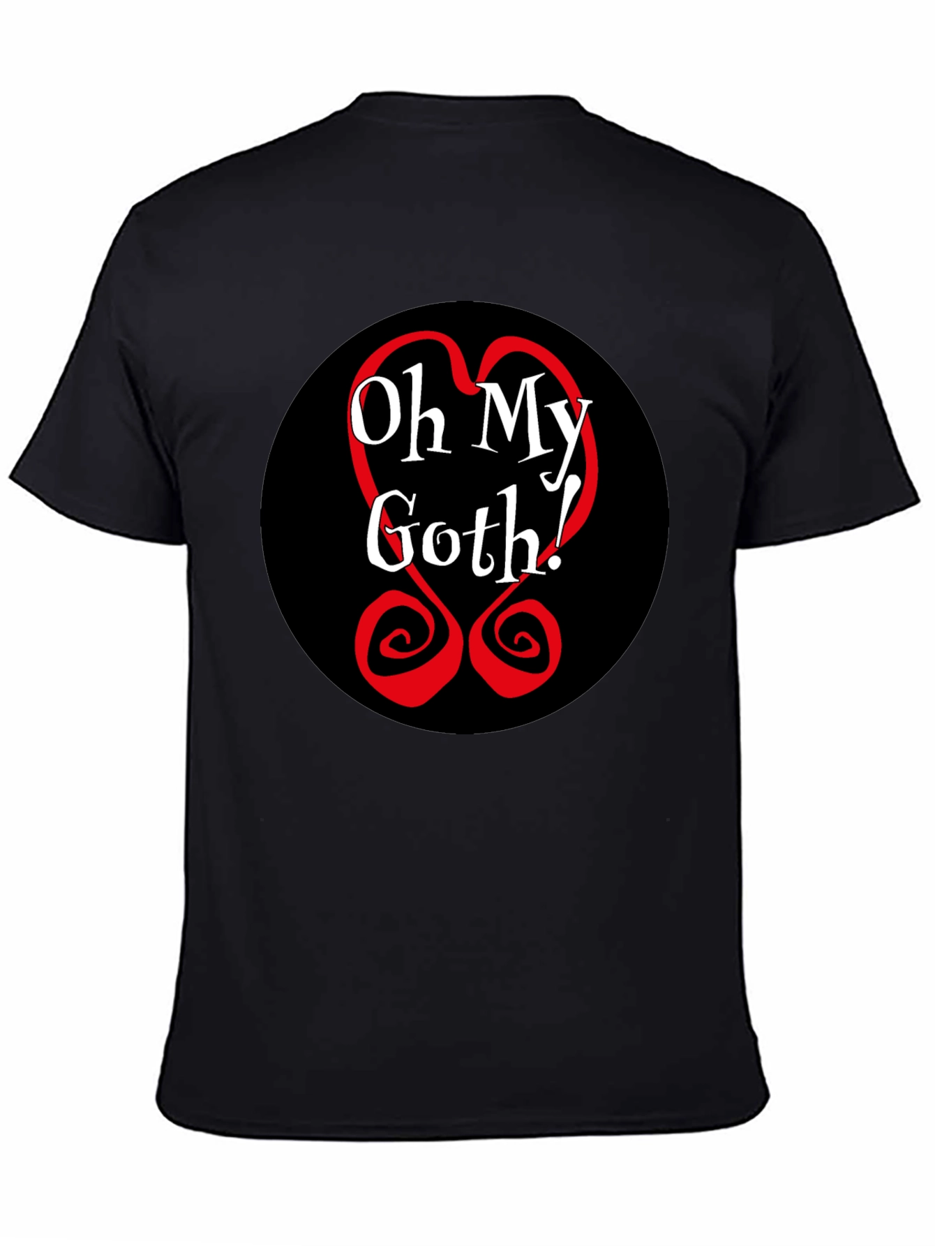 Oh My Goth! Black Tee - Bold Graphic T-Shirt