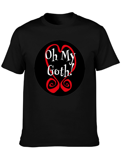 Oh My Goth! Black Tee - Bold Graphic T-Shirt